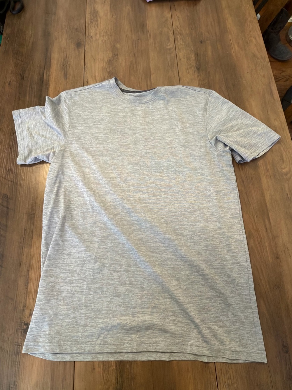 bcg Men's Heather Gray Short Sleeve Crew Tee